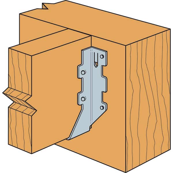 Simpson Strong-Tie LUS ZMAX Galvanized Face-Mount Joist Hanger for 2x6  Nominal Lumber LUS26Z - The Home Depot