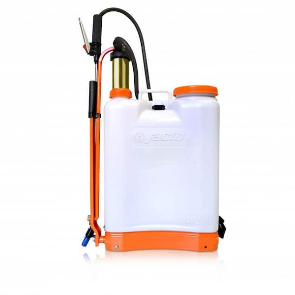 jacto 4 Gal. Lightweight Durable Hard Plastic Chemical Backpack Sprayer