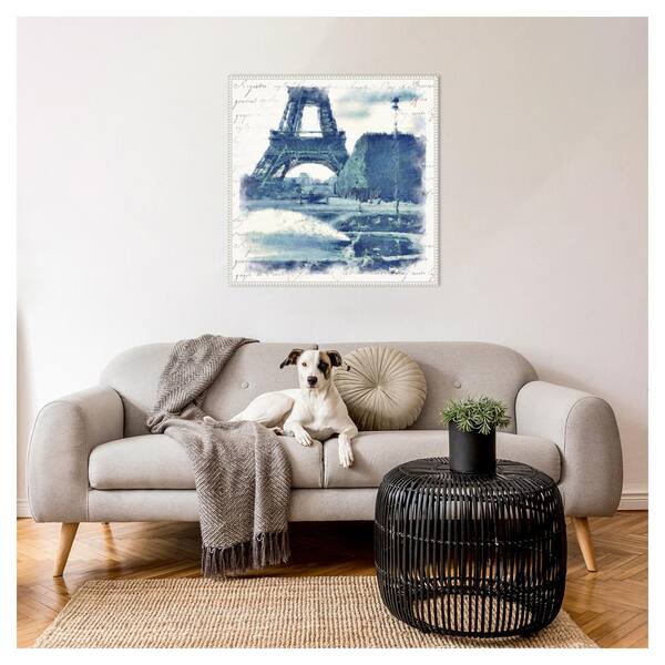 CLOSING TIME - Paris Canvas print Ready to hang Art Home decor Wall decor ideas Living on sale room decor Turquoise Blue