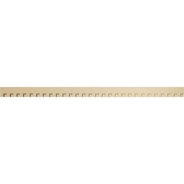 1 in. D x 5 in. W x 93.375 in. L Primed Polyurethane Panel Moulding