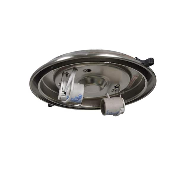Air Cool Gazebo 52 in. Brushed Nickel Ceiling Fan Replacement Light Kit