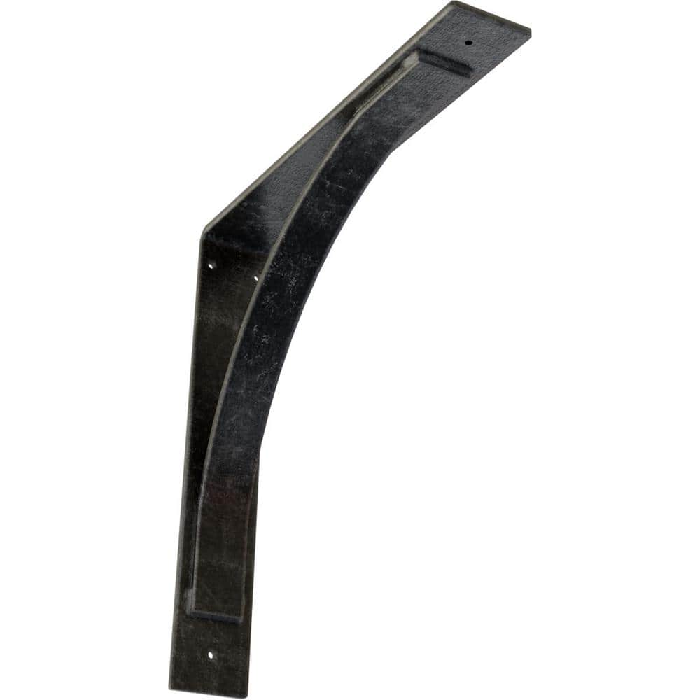 3 in. W x 18 in. H x 18 in. D Morris Antiqued Silver Steel Bracket price history on PriceWatchPro