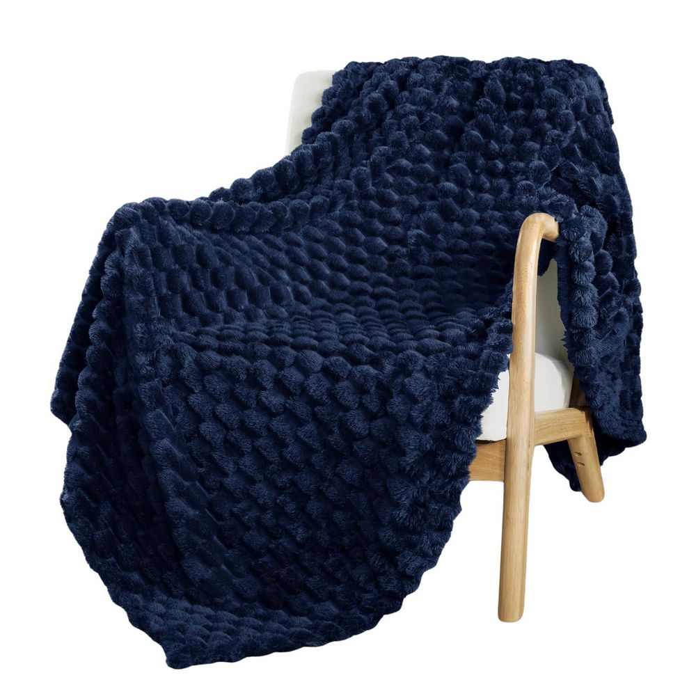 iMPeRF】インパーフNavy Flow Throw Blanket : M Amazon.com