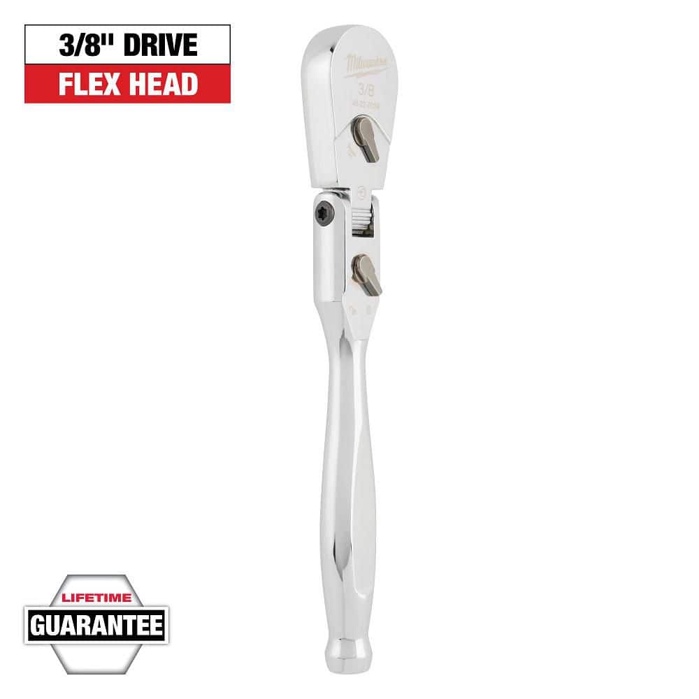 Milwaukee 3/8 in. Drive 9 in. Flex Head Ratchet 48-22-9039 - The