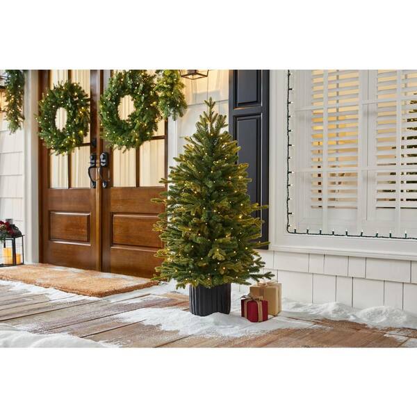 4ft. Pre-Lit authentic Artificial Christmas Tree Set