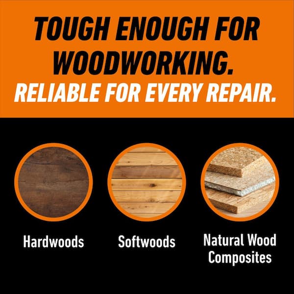 Gorilla - 8 oz. Wood Glue; White