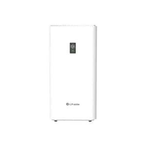 4555 sq. ft. HEPA - True Whole House Air Purifier in White with Automatic Shutoff and Washable Filter
