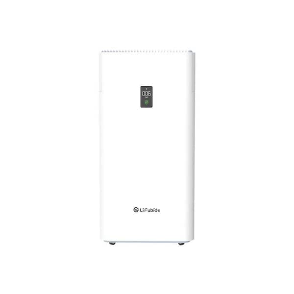 Unbranded 4555 sq. ft. HEPA - True Whole House Air Purifier in White with Automatic Shutoff and Washable Filter
