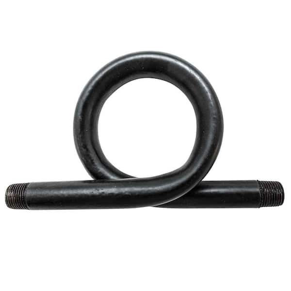 Winters Instruments SSP Series 9.2 in. Sch. 40 Steel Syphon with 1/2 in. NPT and Up to 500 psi at 680 Degrees F