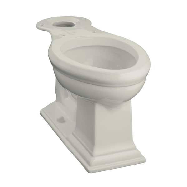 KOHLER Memoirs Comfort Height Elongated Toilet Bowl Only in Ice Grey