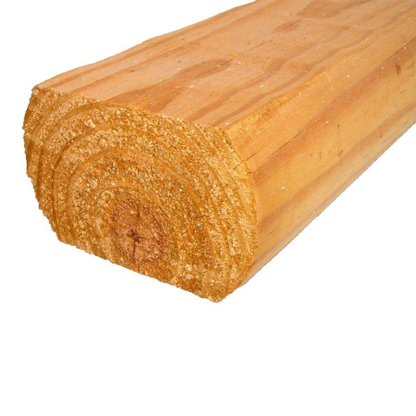 Unbranded 3 in. x 5 in. x 8 ft. Landscape Pressure-Treated Timber