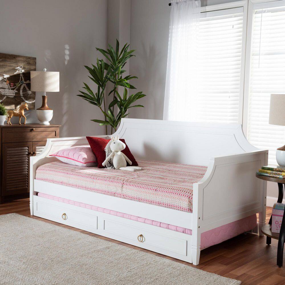 Mariana White Full Daybed with Trundle - thumbnail 9