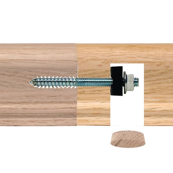 Stair Parts 3 1 2 In Steel Rail Bolt 9400k 312 Hd00l The Home Depot