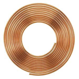x 50' SKU 256-889 D 04050PS 1/4" O.D Everbilt Copper Coil Refigeration 