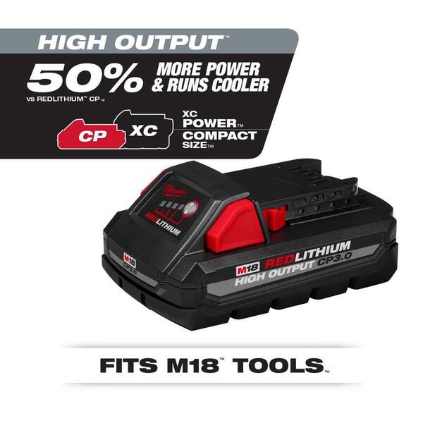 Milwaukee - M18 18V Lithium-Ion Cordless Combo Tool Kit (6-Tool) with PACKOUT Rolling Tool Box and (4) Batteries