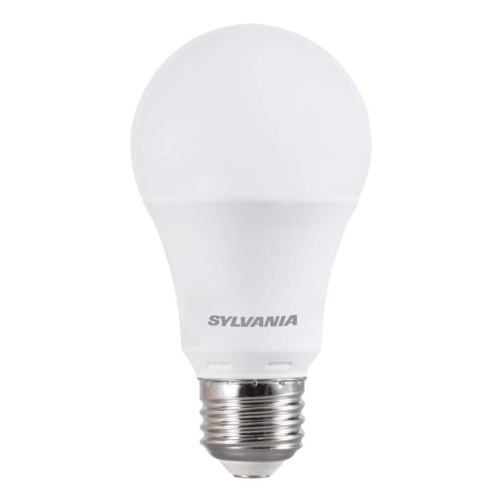 Sylvania A19 LED 75W Equivalent Frosted Finish Cool White Light Bulb 2 Pack