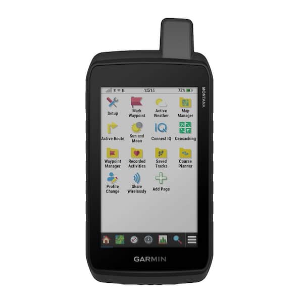 Garmin Montana 710 Rugged 5-in. Touchscreen GPS Handheld Navigator