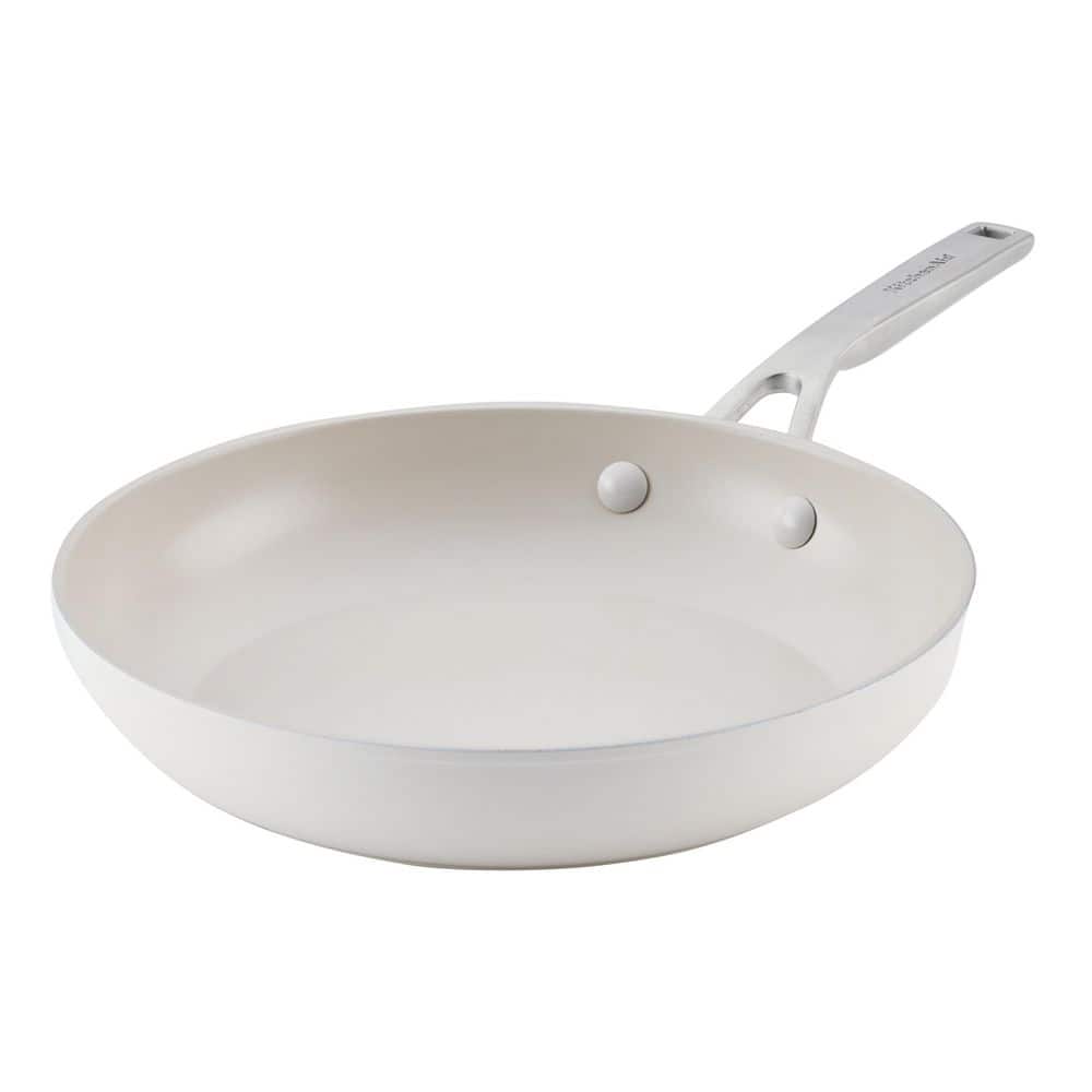 ホワイト ダイニングボード【9650213】 KitchenAid 10 in. Hard-Anodized Aluminum Ceramic Nonstick