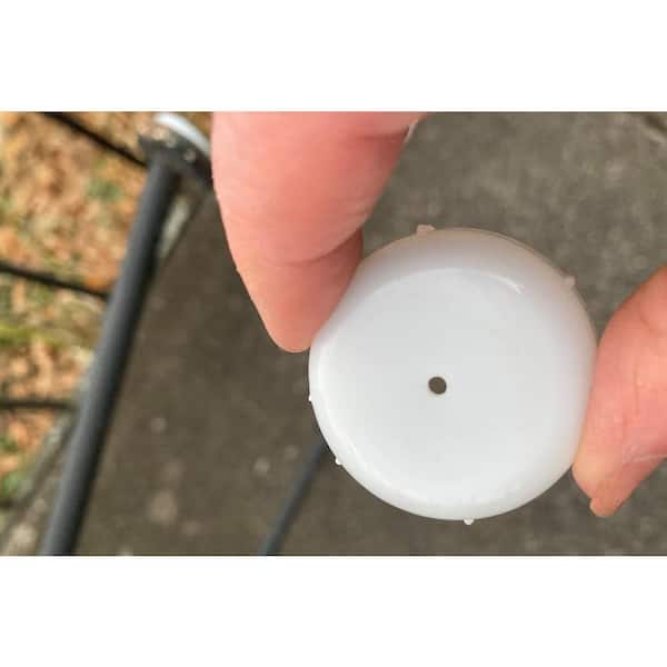 Everbilt 1-1/2 in. White Plastic Insert Patio Furniture Cups (4-Pack) 43040  - The Home Depot