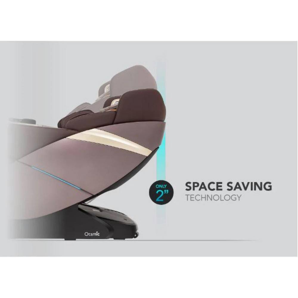 Black Faux Leather 3D Signature Massage Chair with Zero Gravity Recline