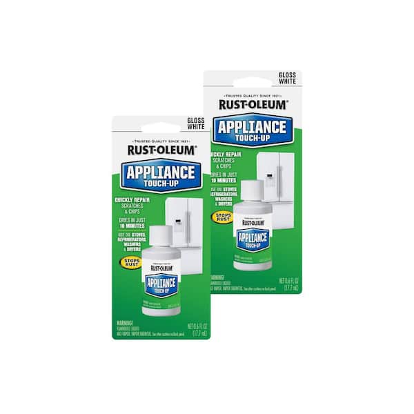 0.6 oz. Gloss White Appliance Epoxy Touch-Up Paint (6-Pack)