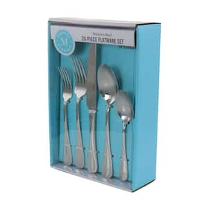 Martha Stewart Turquoise Stainless Steel 2 Piece Cutlery Set