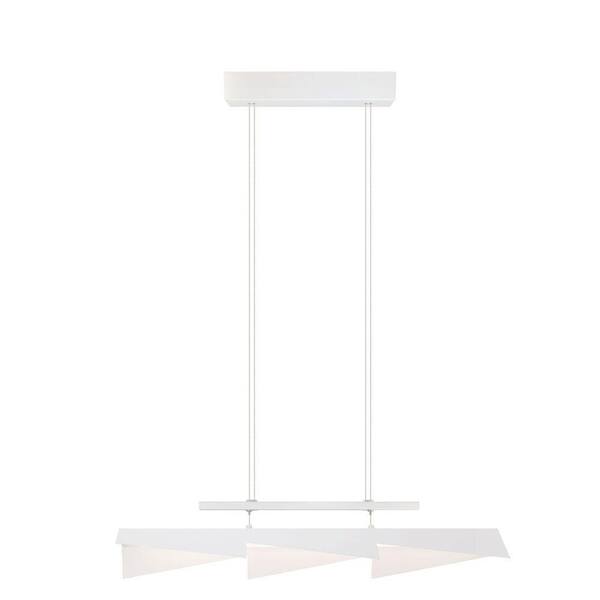 EGLO Rufo 1 - 6-Light White Island Light