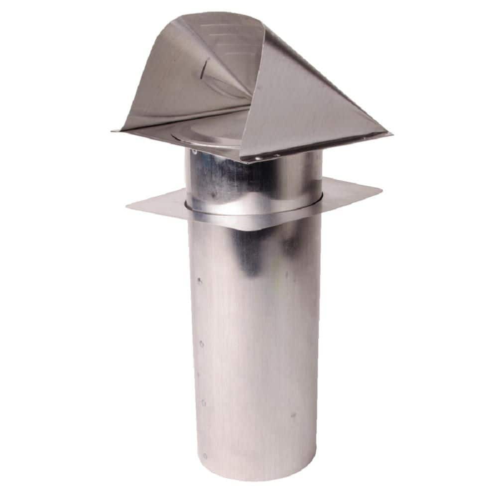 Flanged Aluminum 4 in. Dryer Vent with Clamps price history on PriceWatchPro