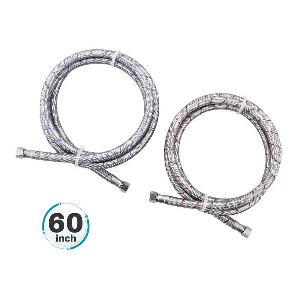 3/8 x 3/8 in. Comp Stainless Steel Compression Braided Faucet Hose Connector Supply Lines price history on PriceWatchPro