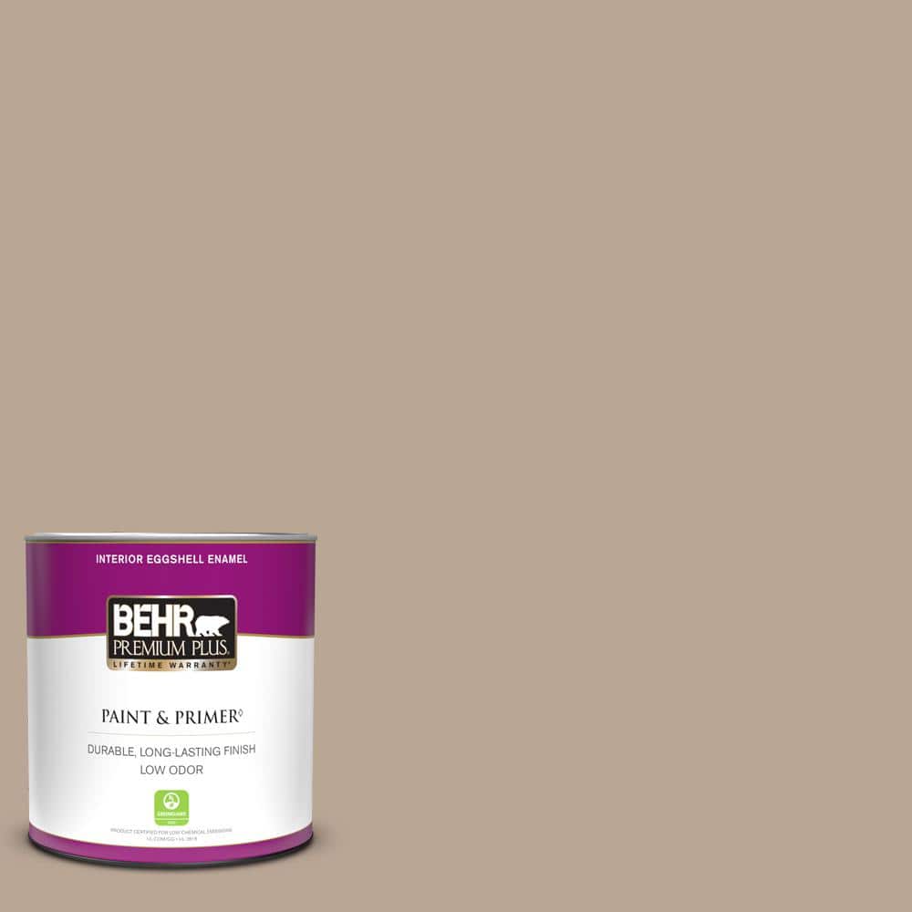 BEHR PREMIUM PLUS 1 qt. MQ237 Eiffel For You Eggshell Enamel Low Odor