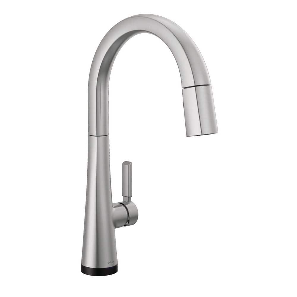 Monrovia Touch/Touchless Arctic Stainless 16.63 in. H Pull Down Sprayer Kitchen Faucet with 360° Spout Swivel price history on PriceWatchPro