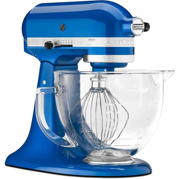 KitchenAid Artisan Designer Series 5 qt. Stand Mixer in Electric Blue-DISCONTINUED