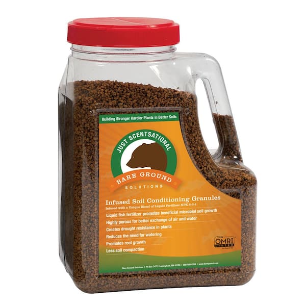 Just Scentsational Trident's Pride by Bare Ground 5 lb. Ready-to-Use Soil Conditioning Granules Shake-Top Jug