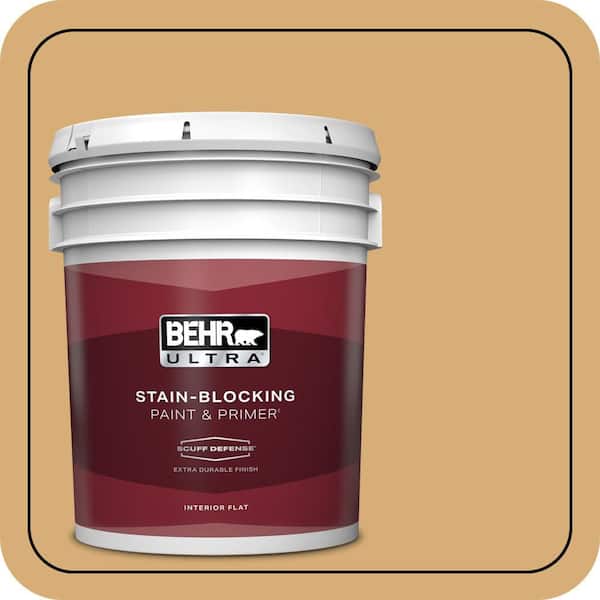 BEHR ULTRA 5 gal. #M280-5 Inheritance Extra Durable Flat Interior Paint & Primer