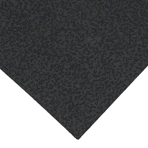 Rubber Sheet Rubber-Cal Heavy Black Conveyor Belt .30 Thick x 8 Width x 120 Length 2Ply Black