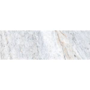Capri Blue/Gray 4 in. x 12 in. Honed Marble Floor and Wall Tile (2 sq. ft./Case)