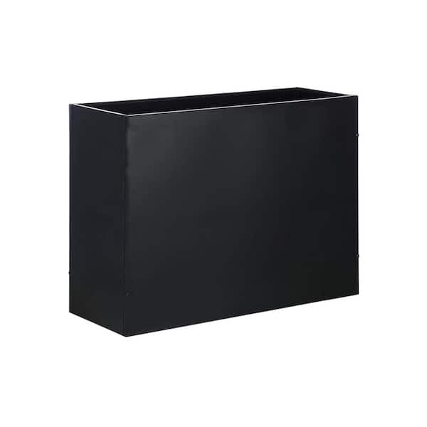 gardenH　904040 KOZYARD 40 Lx12 Wx30 in. H Metal Planter Rectangular Planter