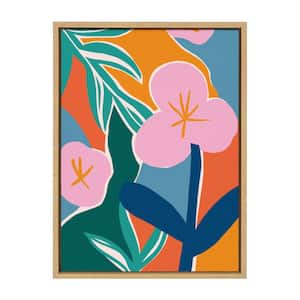 Sylvie "Oaxaca Garden" by Kate Aurelia Holloway Framed Canvas Wall Art 24 in. x 18 in.