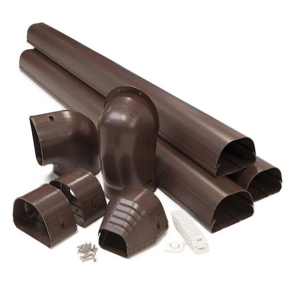 RectorSeal Fortress 4.5" LDK122B 12' Brown Lineset Cover Kit