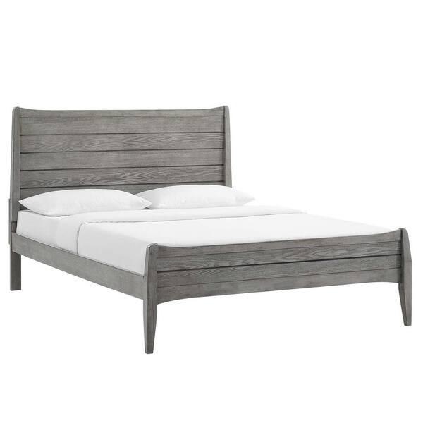 Modway Georgia 3 Piece Gray Queen Bedroom Set Mod 6365 Gry The Home Depot Modway Georgia 3 Piece Gray Queen, Macys Tribeca Grey Queen Bed