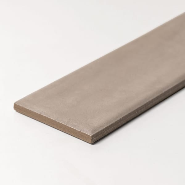 Buckingham 3 in. x 16 in. Tan Gloss Glazed Porcelain Subway Wall Tile (14.21 sq. ft/case)