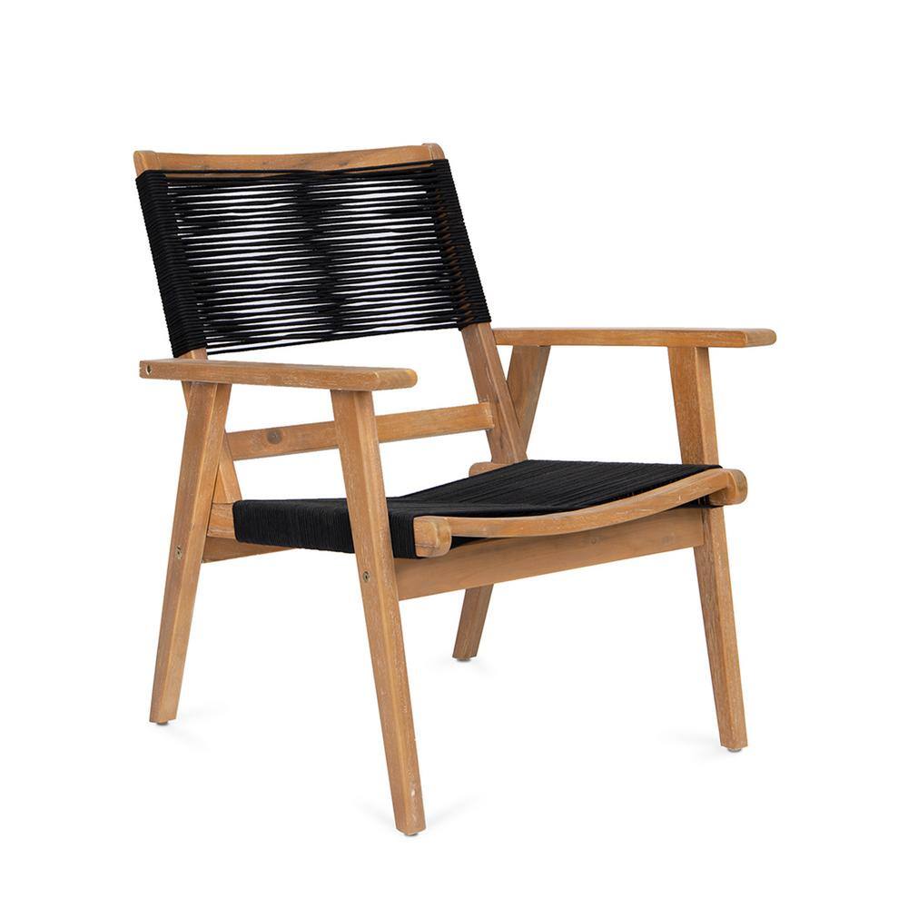 New Design Patio Furniture Set Black Rope Furniture Chairs, Outdoor Convers