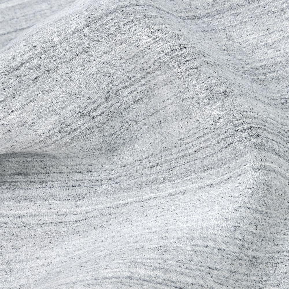 Heather Stripe Hand-Knotted Wool & Viscose 8' x 10' Area Rug
