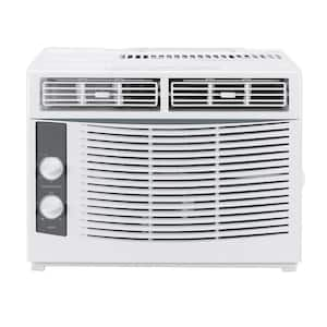 5,000 BTU 115V Window Air Conditioner Cools 150 Sq. Ft. in White