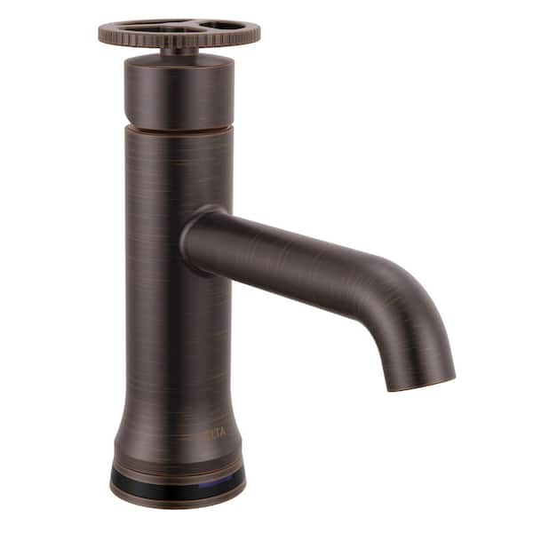 Trinsic Touch2O Single Handle Single Hole Bathroom Faucet with Drain Kit Included in Venetian Bronze