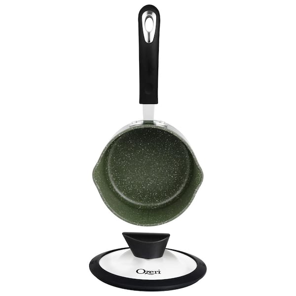 The All-in-One Stone Saucepan and Cooking Pot by Ozeri - 100% Apeo, GenX, Pfbs, Pfos, PFOA, NMP and NEP-Free German-made Coating
