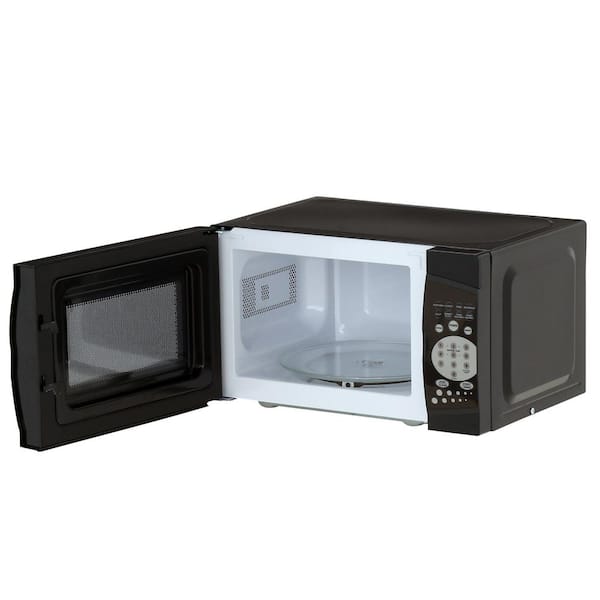 Magic Chef 0.7 cu. ft. 700-Watt Countertop Microwave in Black HMM770B2 -  The Home Depot