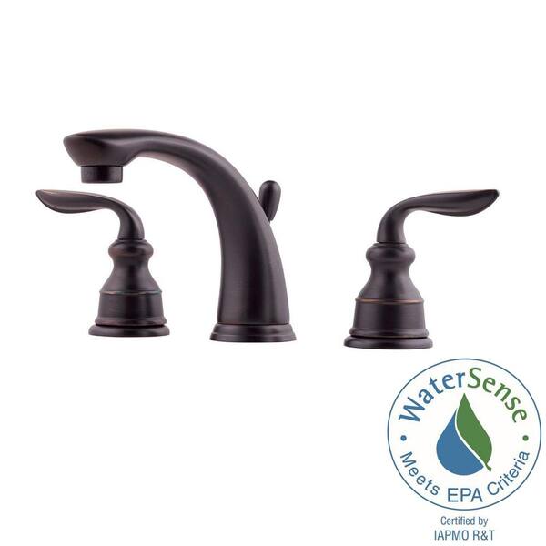 Pfister Avalon 8 in. Widespread 2-Handle Bathroom Faucet in Tuscan Bronze