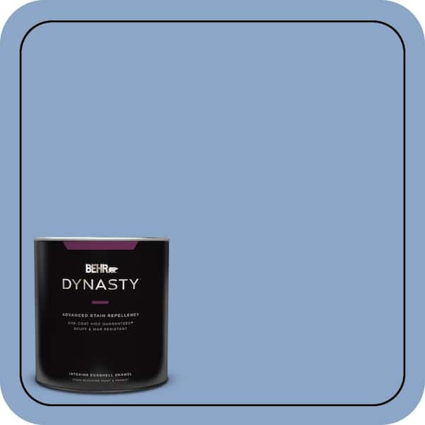 BEHR DYNASTY 1 qt. #590D-4 Romantic Isle Eggshell Enamel Interior Stain-Blocking Paint and Primer
