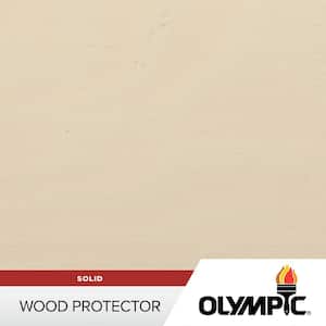 1 gal. White Sands Exterior Solid Wood Protector Stain Plus Sealant in One